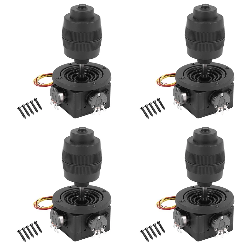 4X 4-Axis Joystick Potentiometer Button Controller For JH-D400X-R4 10K 4D Sealed Rocker Potentiometer
4X 4-Axis Joystick Potentiometer Button Controller For JH-D400X-R4 10K 4D Sealed Rocker Potentiometer
