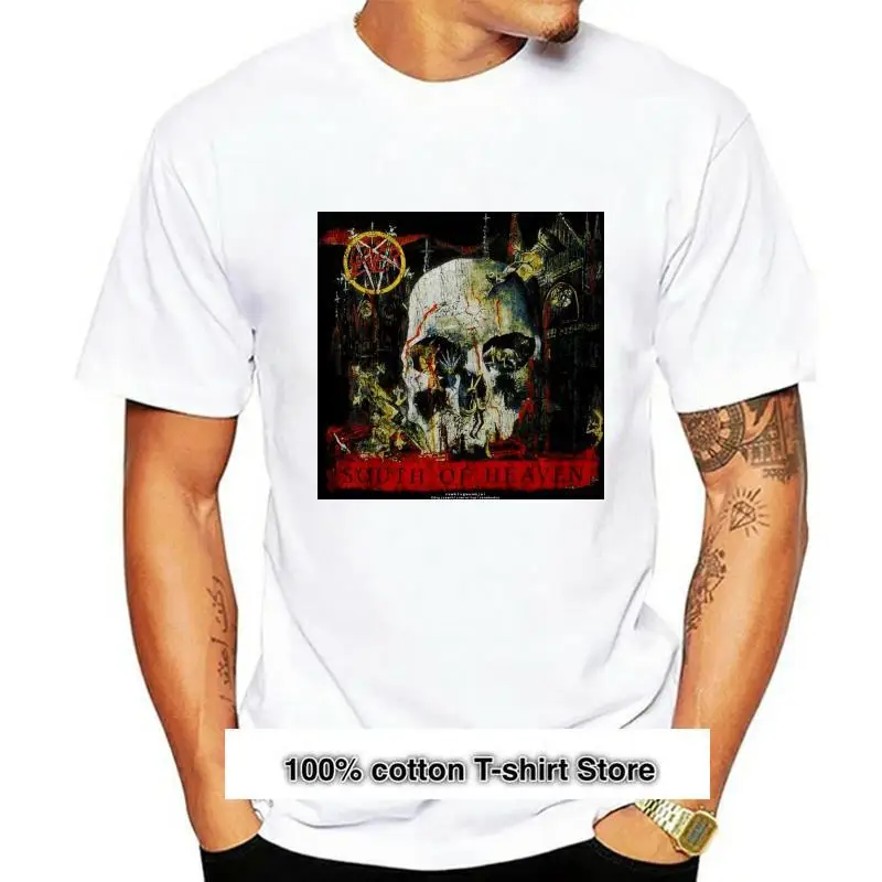 Camiseta auténtica de SLAYER South Of Heaven para hombre, camisa 100% de algodón, barata, nueva
Camiseta auténtica de SLAYER South Of Heaven para hombre, camisa 100% de algodón, barata, nueva