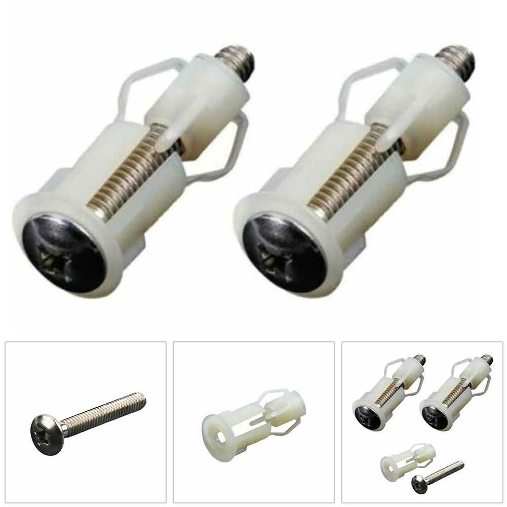 4pcs Top Fix Toilet Seat Screws Nut Cover Lid Pan Fixing WC Blind Hole Fitting Kits Universal Bathroom Replacement Accessories
4pcs Top Fix Toilet Seat Screws Nut Cover Lid Pan Fixing WC Blind Hole Fitting Kits Universal Bathroom Replacement Accessories