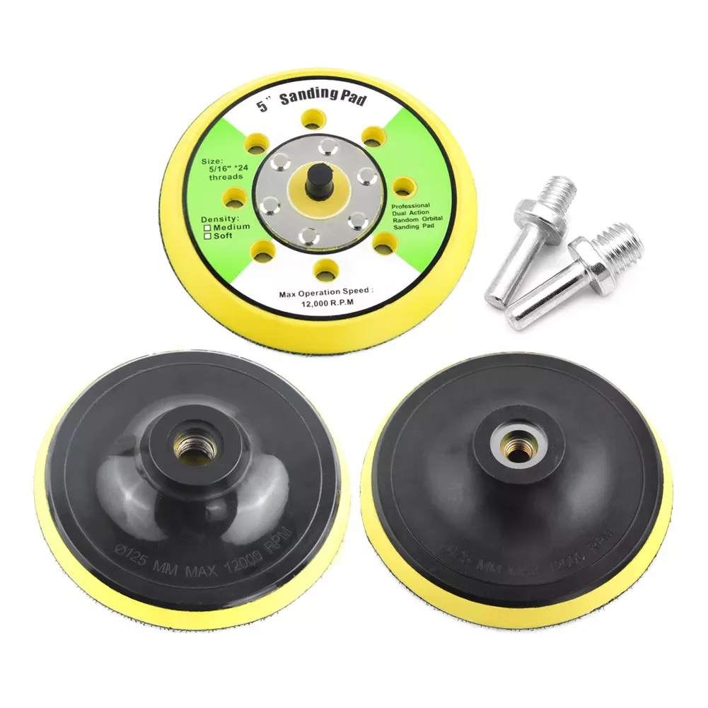 Self-adhesive Polishing Plate Pad 5 inch M8 M10 M14 Sandpaper Sucker Sanding Disc Backing Pad For Electric Grinder Polisher Tool
Self-adhesive Polishing Plate Pad 5 inch M8 M10 M14 Sandpaper Sucker Sanding Disc Backing Pad For Electric Grinder Polisher Tool