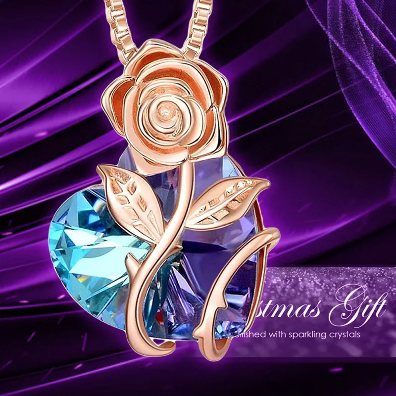 Exquisite Fashion Purple Heart Necklace Amethyst Heart Pendant Combination Amethyst Necklace Girl Holiday Gift
Exquisite Fashion Purple Heart Necklace Amethyst Heart Pendant Combination Amethyst Necklace Girl Holiday Gift