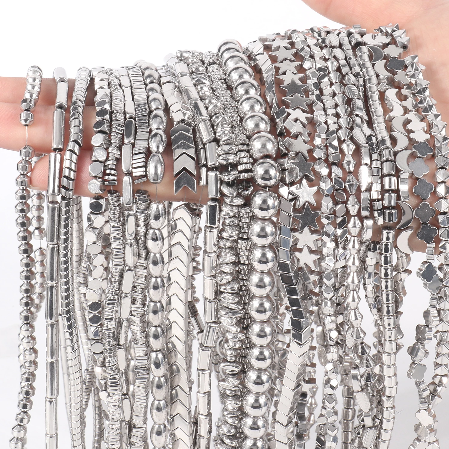 Natural Silver Plated Hematite Beads Irregular Round Heart Cube Rondelle Spacer Beads For Jewelry Making Diy Bracelet Necklace
Natural Silver Plated Hematite Beads Irregular Round Heart Cube Rondelle Spacer Beads For Jewelry Making Diy Bracelet Necklace