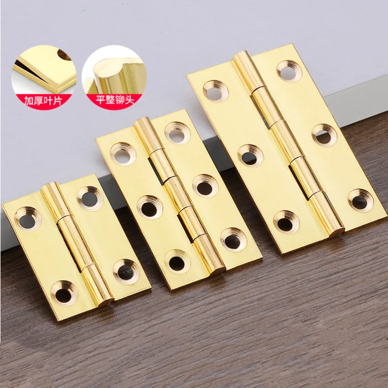 Pure Copper Door Hinges Home Door Hinges Jewelry Box Thickened Folding Hinge Furniture Hardware Accessories Cabinet Door Hinge
Pure Copper Door Hinges Home Door Hinges Jewelry Box Thickened Folding Hinge Furniture Hardware Accessories Cabinet Door Hinge