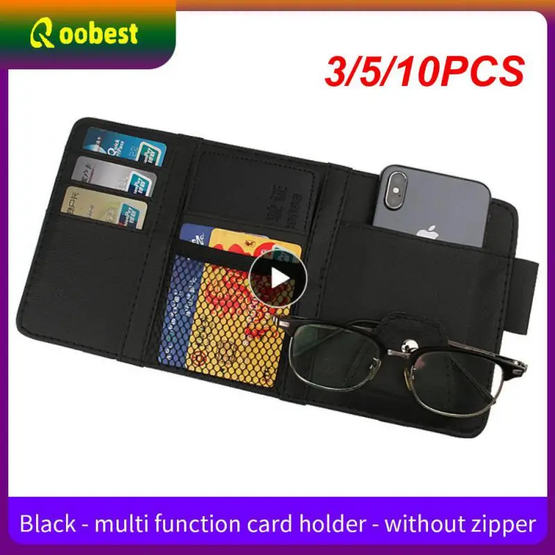 3/5/10PCS Sunglasses Clip Stowing Tidying Pocket Organizer Multi-pocket Car Sun Visor Organizer Universal
3/5/10PCS Sunglasses Clip Stowing Tidying Pocket Organizer Multi-pocket Car Sun Visor Organizer Universal