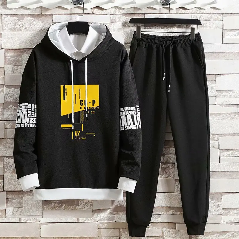 Fashion Casual Tracksuit 2 Piece Set Hoodie Pullover Sweatshirt Sweatpant Men Fashion Sport Spring Autumn Thin Outerwear Home
Fashion Casual Tracksuit 2 Piece Set Hoodie Pullover Sweatshirt Sweatpant Men Fashion Sport Spring Autumn Thin Outerwear Home