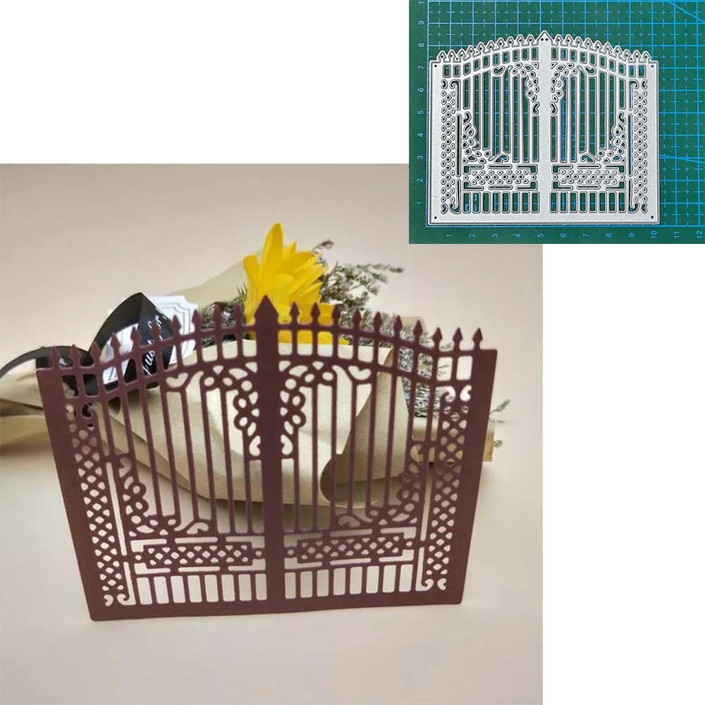 Door Dies fence Metal Cutting Dies New for Scrapbooking DIY Album Blade Punch Embossing Paper Card Maker Template Stencils
Door Dies fence Metal Cutting Dies New for Scrapbooking DIY Album Blade Punch Embossing Paper Card Maker Template Stencils