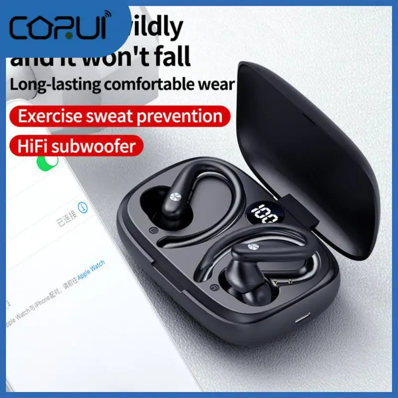 Comfortable Ear-hanging Earphone Waterproof Long Duration Wireless Headset 5.2 Widely Compatible Headphone
Comfortable Ear-hanging Earphone Waterproof Long Duration Wireless Headset 5.2 Widely Compatible Headphone
