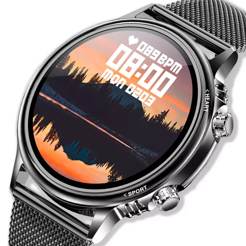 HD display 360*360 Smart Watch Men IP68 Waterproof Multifunctional Sport Mode Smartwatch Women Heart Rate for Android Ios
HD display 360*360 Smart Watch Men IP68 Waterproof Multifunctional Sport Mode Smartwatch Women Heart Rate for Android Ios