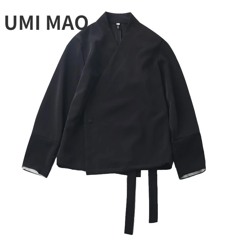 UMI MAO 2022, короткая куртка в темном стиле Hanfu, пальто и куртки, женская тонкая куртка с длинным рукавом, японская женская куртка
UMI MAO 2022, короткая куртка в темном стиле Hanfu, пальто и куртки, женская тонкая куртка с длинным рукавом, японская женская куртка