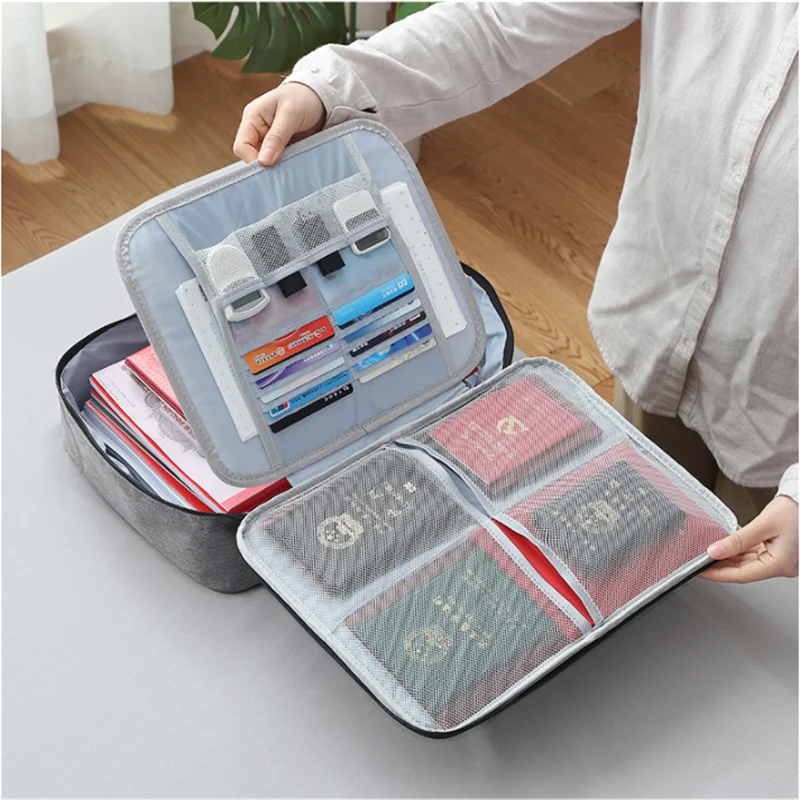 Document Tickets Storage Bag Large Capacity Multi Layer Certificate File School Organizer Case Home Travel Passport Briefcase
Document Tickets Storage Bag Large Capacity Multi Layer Certificate File School Organizer Case Home Travel Passport Briefcase