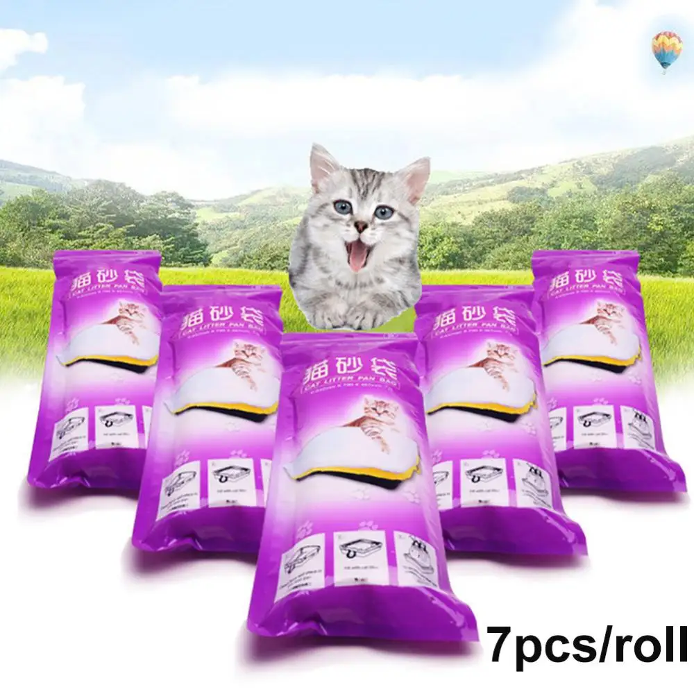 7Pcs/Roll Drawstring Thick Pet Cats Litter Pan Bag Liner Pouch Cleaning Supplies Storage Cat Sand Bag Cleaning Supplies Gatos
7Pcs/Roll Drawstring Thick Pet Cats Litter Pan Bag Liner Pouch Cleaning Supplies Storage Cat Sand Bag Cleaning Supplies Gatos