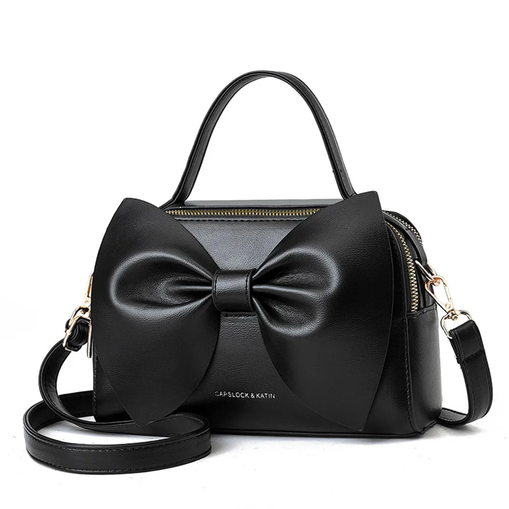 Ladies Handbags Luxury Soft Leather Bags High Quality Fashion Shoulder Bags Bow Women Messenger Bags Large Capacity Female Bags
Ladies Handbags Luxury Soft Leather Bags High Quality Fashion Shoulder Bags Bow Women Messenger Bags Large Capacity Female Bags