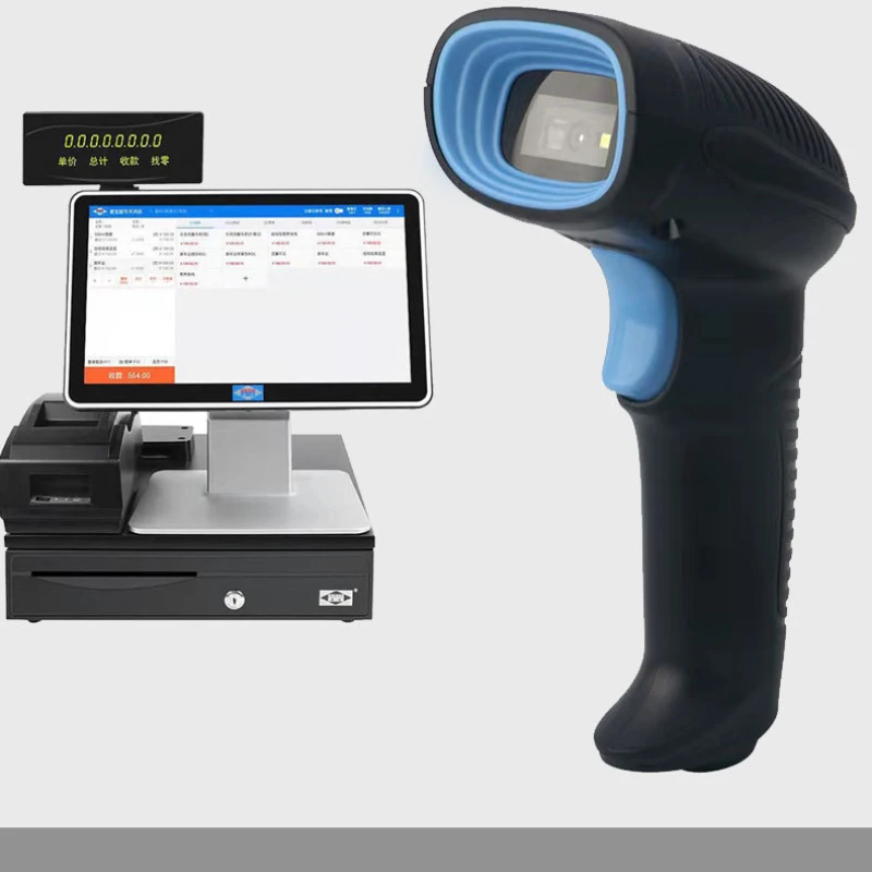 Fashion Wireless Red Light Scanner Bar Code QR Scan Gun 2D Fast Recognition High Quality With Built In Battery
Fashion Wireless Red Light Scanner Bar Code QR Scan Gun 2D Fast Recognition High Quality With Built In Battery