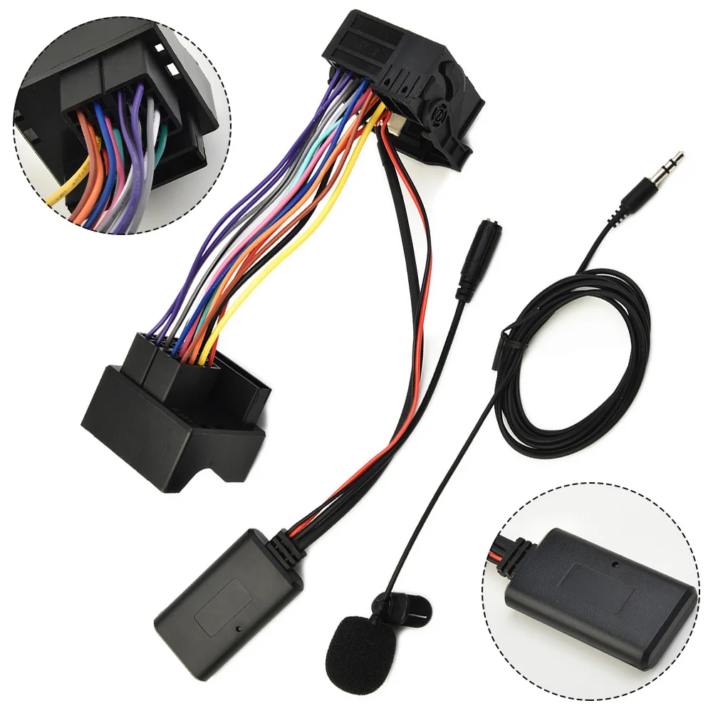 Black shell Cable Adapter Replaces Accessories Audio Parts For BMW E64 E60 E66 MIC Bluetooth 5.0 Music New Useful
Black shell Cable Adapter Replaces Accessories Audio Parts For BMW E64 E60 E66 MIC Bluetooth 5.0 Music New Useful