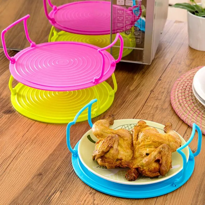 3 Colors Microwave Insert Plastic Stand Multifunction Home Plate Rack Plastic Stacker Lid + Cooling Rack Holder Kitchen Gadget
3 Colors Microwave Insert Plastic Stand Multifunction Home Plate Rack Plastic Stacker Lid + Cooling Rack Holder Kitchen Gadget