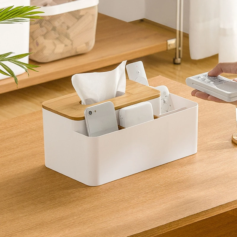 Многофункциональная коробка-органайзер для салфеток очков телефона всякой