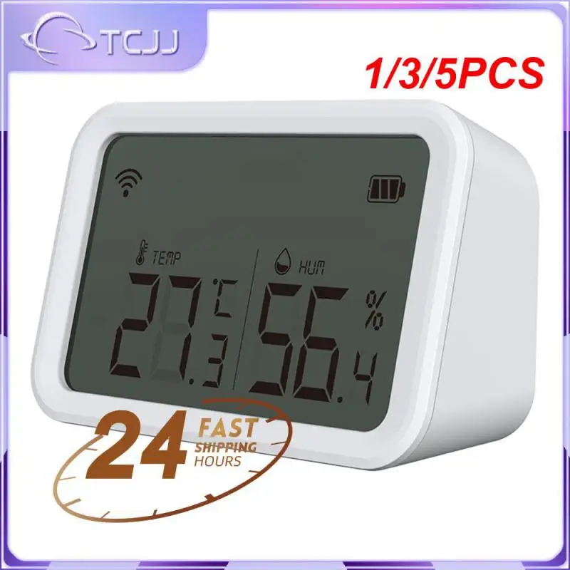1/3/5PCS Tuya WiFi Temperature Humidity Sensor And Lux Detector With LCD Screen Works With Assistant and Tuya
1/3/5PCS Tuya WiFi Temperature Humidity Sensor And Lux Detector With LCD Screen Works With Assistant and Tuya