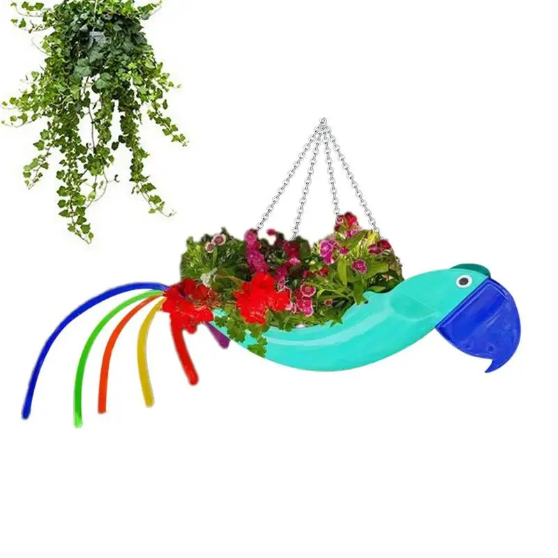 Flying Flower Pot Bright Colorful Hang Planter Parrot Or Rooster Shape Hang Planter Yard Garden Decoration For Cacti Succulents
Flying Flower Pot Bright Colorful Hang Planter Parrot Or Rooster Shape Hang Planter Yard Garden Decoration For Cacti Succulents