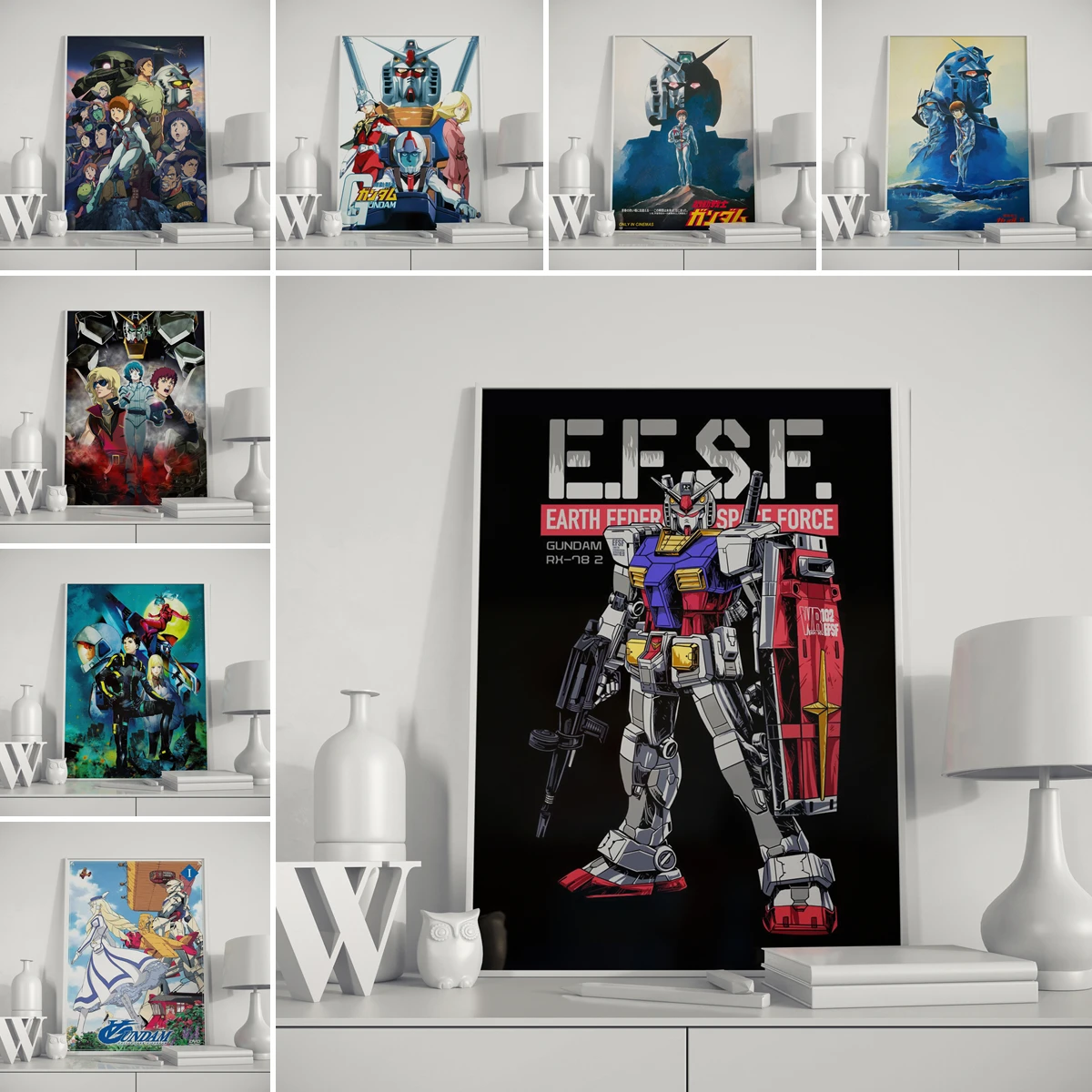 Аниме мобильный костюм Gundam Cucuruz постер острова дуан Картина на холсте настенное искусство мех воин робот манга декор для детской гостиной
Аниме мобильный костюм Gundam Cucuruz постер острова дуан Картина на холсте настенное искусство мех воин робот манга декор для детской гостиной