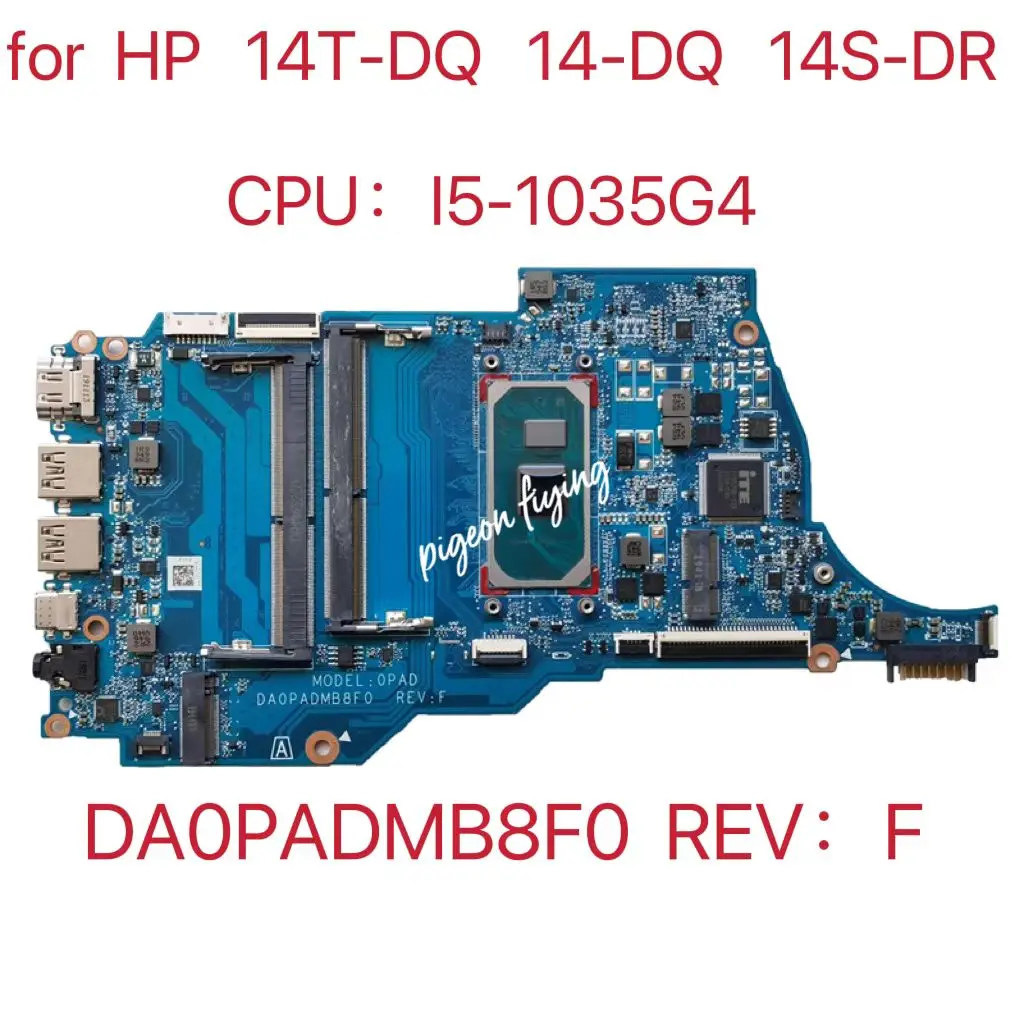 Материнская плата для ноутбука HP ENVY 13 14T-DQ 14-DQ DA0PADMB8F0 с I5-1035G 4 CPU DDR4 100% протестирована
Материнская плата для ноутбука HP ENVY 13 14T-DQ 14-DQ DA0PADMB8F0 с I5-1035G 4 CPU DDR4 100% протестирована