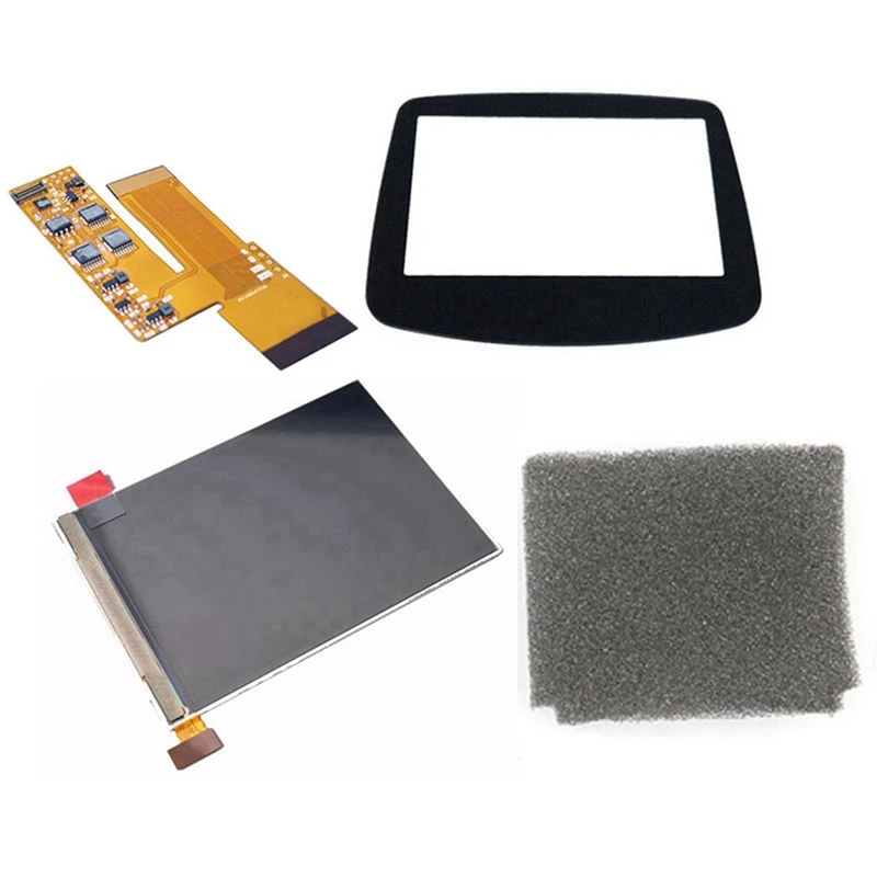 Replacement IPS LCD Screen with Ribbon Cable Screen Cover Repair Full Kit for GBA GameBoy Advance GBA Game Console
Replacement IPS LCD Screen with Ribbon Cable Screen Cover Repair Full Kit for GBA GameBoy Advance GBA Game Console
