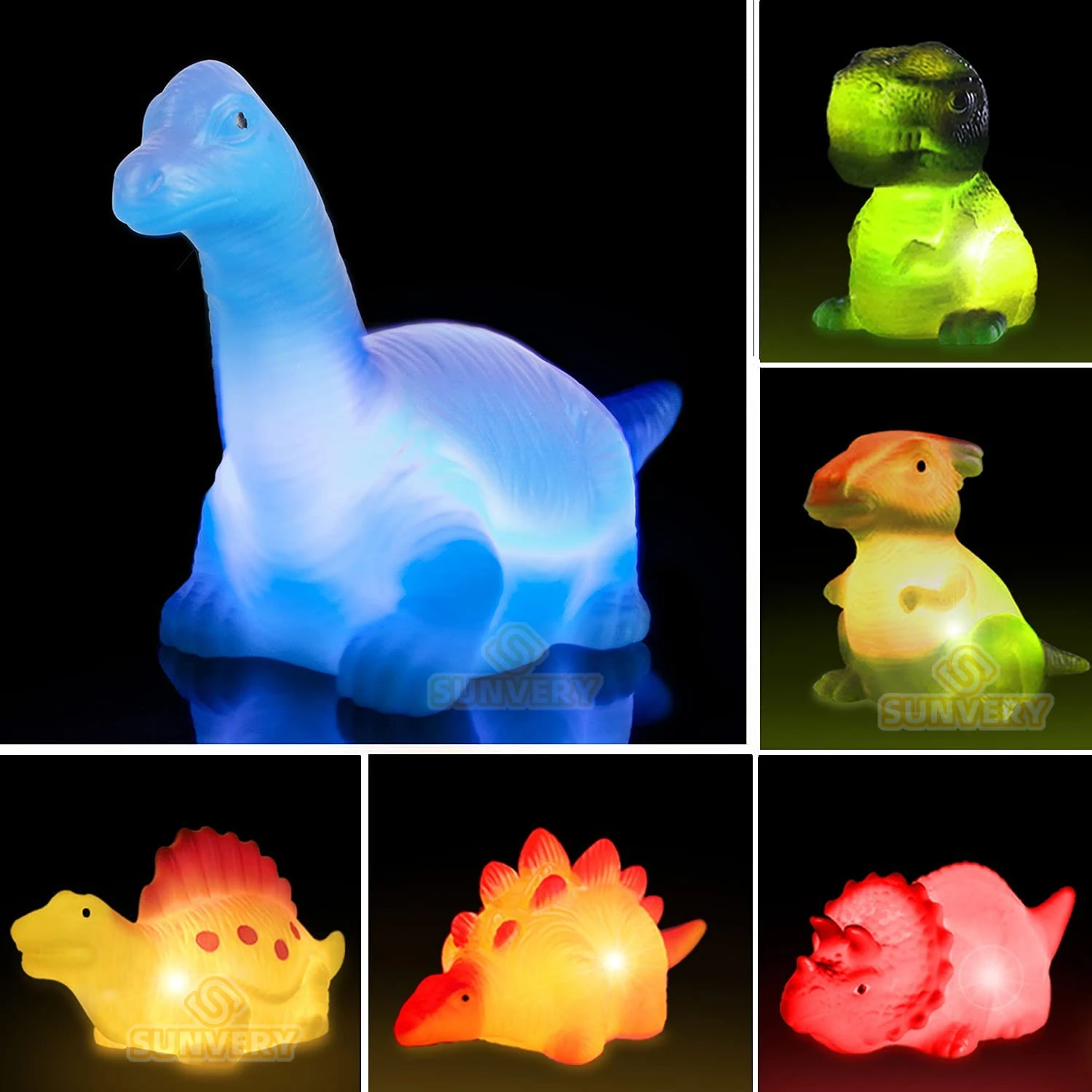 Dinosaur Bath Toys Light Up Floating dinosaur Rubber Toys for Baby Children Pool Water Bathtub Shower Toys for Kids Water Toys
Dinosaur Bath Toys Light Up Floating dinosaur Rubber Toys for Baby Children Pool Water Bathtub Shower Toys for Kids Water Toys