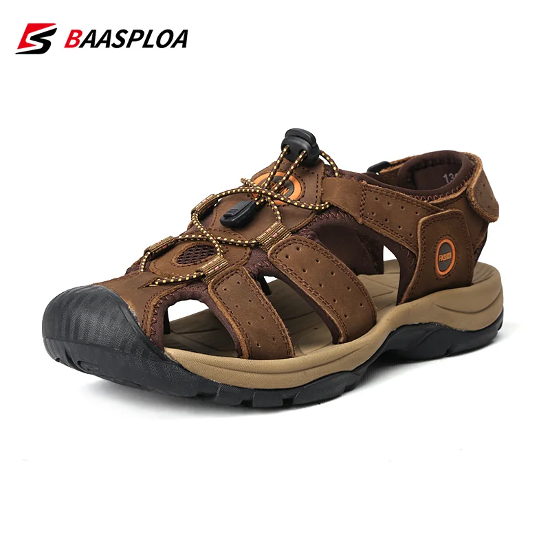 Baasploa 2022 New Sneaker Genuine Leather Casual Shoes Men Roman Trekking Beach Sandals Male Breathable Design Water Sneakers
Baasploa 2022 New Sneaker Genuine Leather Casual Shoes Men Roman Trekking Beach Sandals Male Breathable Design Water Sneakers