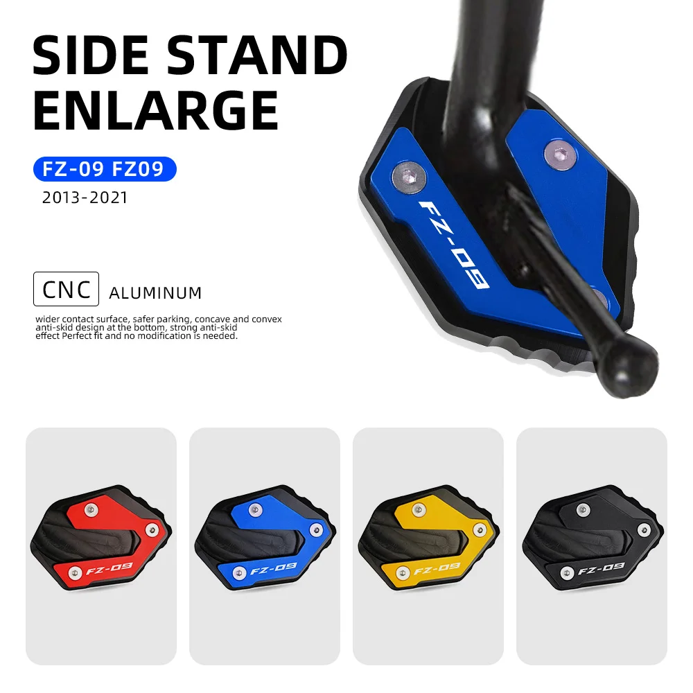 FOR YAMAHA FZ-09 FZ09 2013-2021 2020 2019 2018 2017 Side Stand Extension Pad Kickstand Enlarger Support Extension Support Plate
FOR YAMAHA FZ-09 FZ09 2013-2021 2020 2019 2018 2017 Side Stand Extension Pad Kickstand Enlarger Support Extension Support Plate