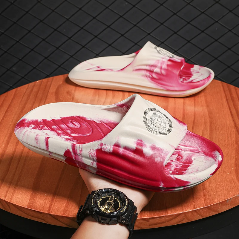 New Soft Mens Slippers Trend Outdoor Beach Unisex Casual Slip-on EVA Casual Summer Shoes Bathroom Sliders Sandals Fashion Luxury
New Soft Mens Slippers Trend Outdoor Beach Unisex Casual Slip-on EVA Casual Summer Shoes Bathroom Sliders Sandals Fashion Luxury