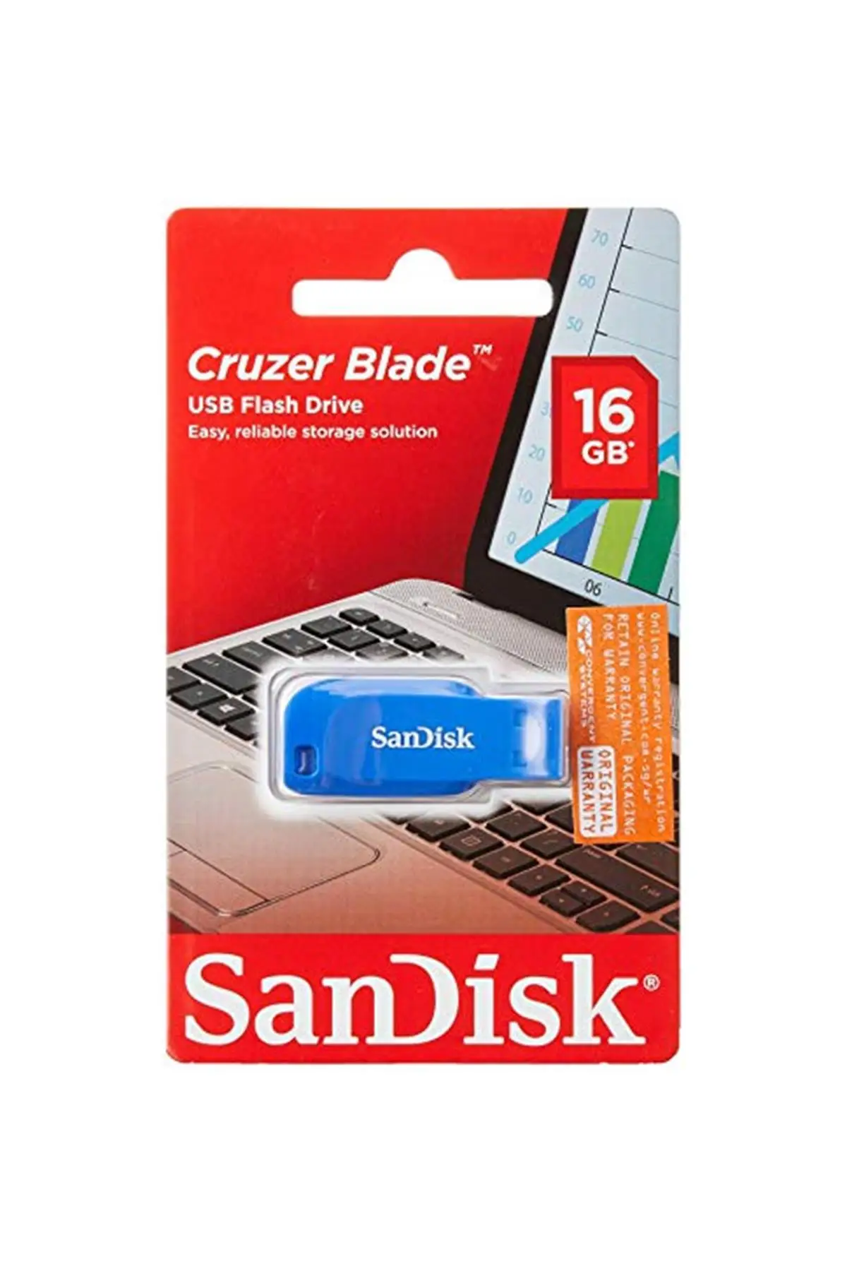 

Brand: Sandisk 16Gb Cruzer Blade Usb Flash Memory-Sdcz50C-016G-B35Be Category: Usb