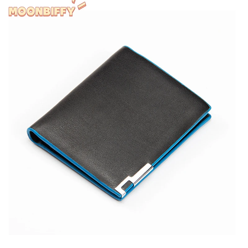 Cool Style Blue Edge Wallet Mens Simple Short Horizontal Wallets Male Ultra-thin Credit Card Holder Slim Wallets cartera hombre
Cool Style Blue Edge Wallet Mens Simple Short Horizontal Wallets Male Ultra-thin Credit Card Holder Slim Wallets cartera hombre