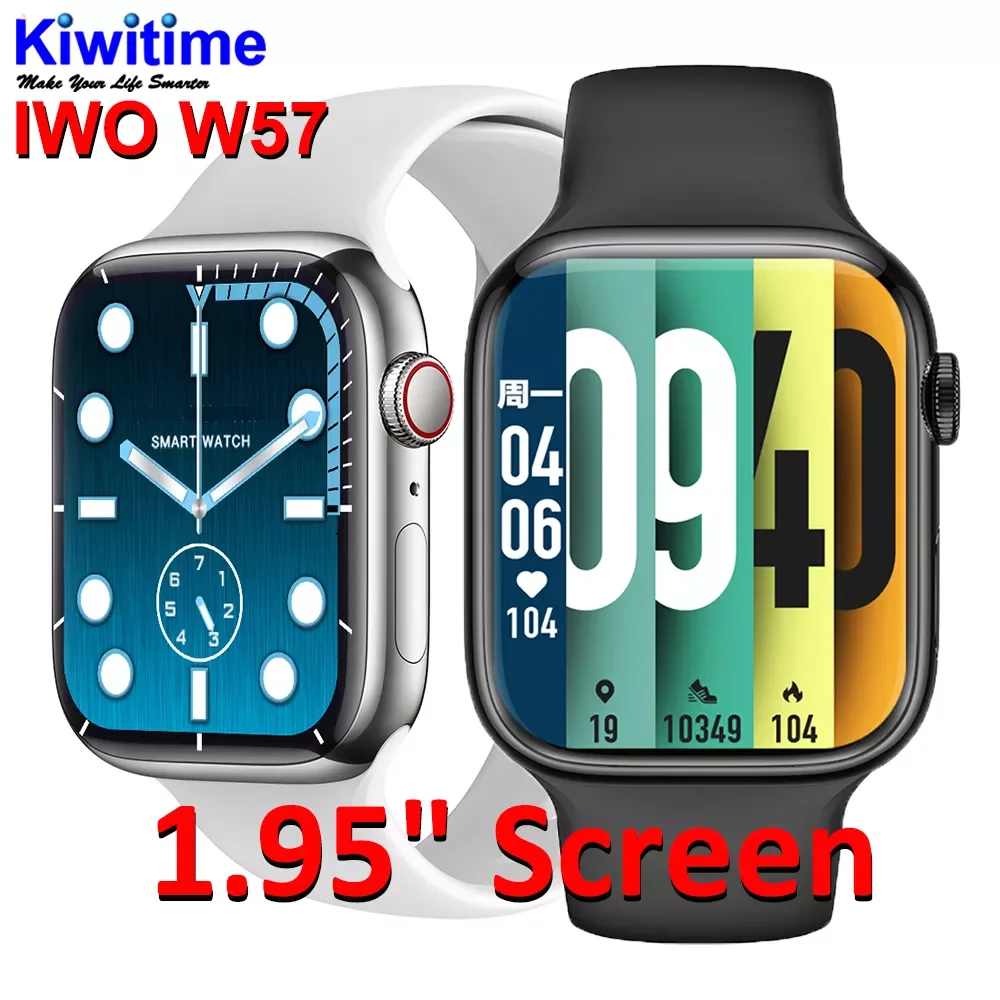 IWO W57 Watch 7 Bluetooth Call Smartwatch 1.95 Inch Screen Heart Rate Blood Oxygen Pressure DIY Dials
IWO W57 Watch 7 Bluetooth Call Smartwatch 1.95 Inch Screen Heart Rate Blood Oxygen Pressure DIY Dials