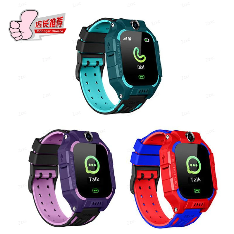 

Z6 Kids SOS Smart Watch IP67 Waterproof SIM Card Children Watch GPS Tracker Anti-lost Smart Wristband for IOS Android PK Q12 Q50