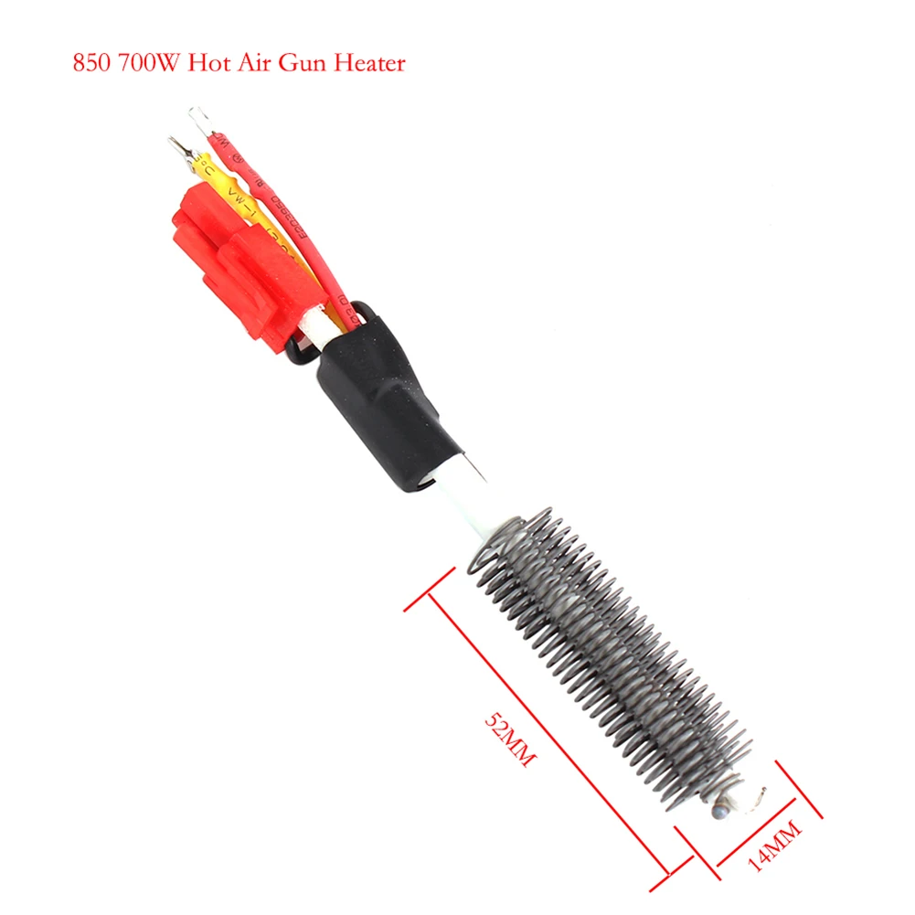 4-wire Desoldering Station Hot Air Heater 220V Heating Element 858 8018 850D Welding Station Air Gun Old Heating Core
4-wire Desoldering Station Hot Air Heater 220V Heating Element 858 8018 850D Welding Station Air Gun Old Heating Core
