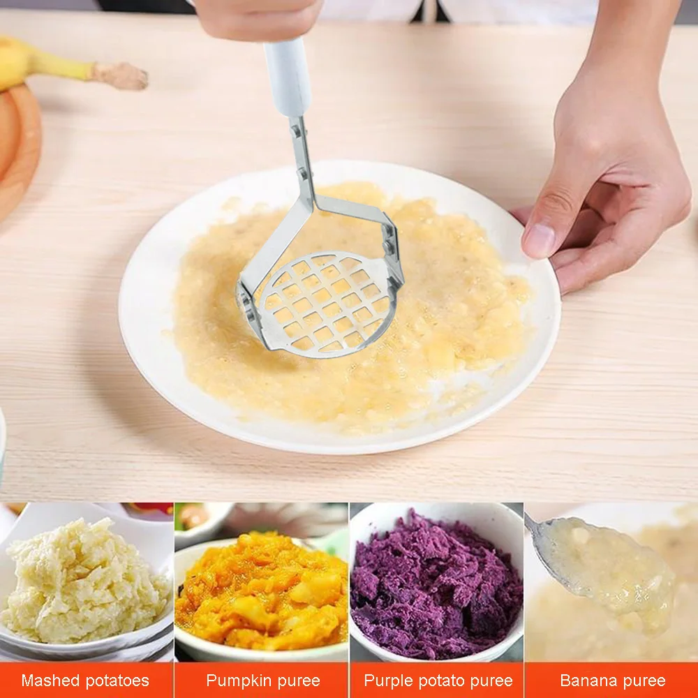1PC Kitchen Stainless Steel Potato Crusher Tool Garlic Juice Machine Manual Crusher Small Potatoes Crusher Fruit Tools Kitchen
1PC Kitchen Stainless Steel Potato Crusher Tool Garlic Juice Machine Manual Crusher Small Potatoes Crusher Fruit Tools Kitchen