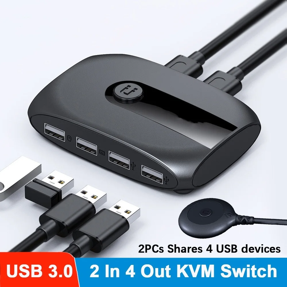 Коммутатор USB 3,0 2,0 с удлинителем для клавиатуры, мыши, принтера, U-диска, 2 шт.
Коммутатор USB 3,0 2,0 с удлинителем для клавиатуры, мыши, принтера, U-диска, 2 шт.