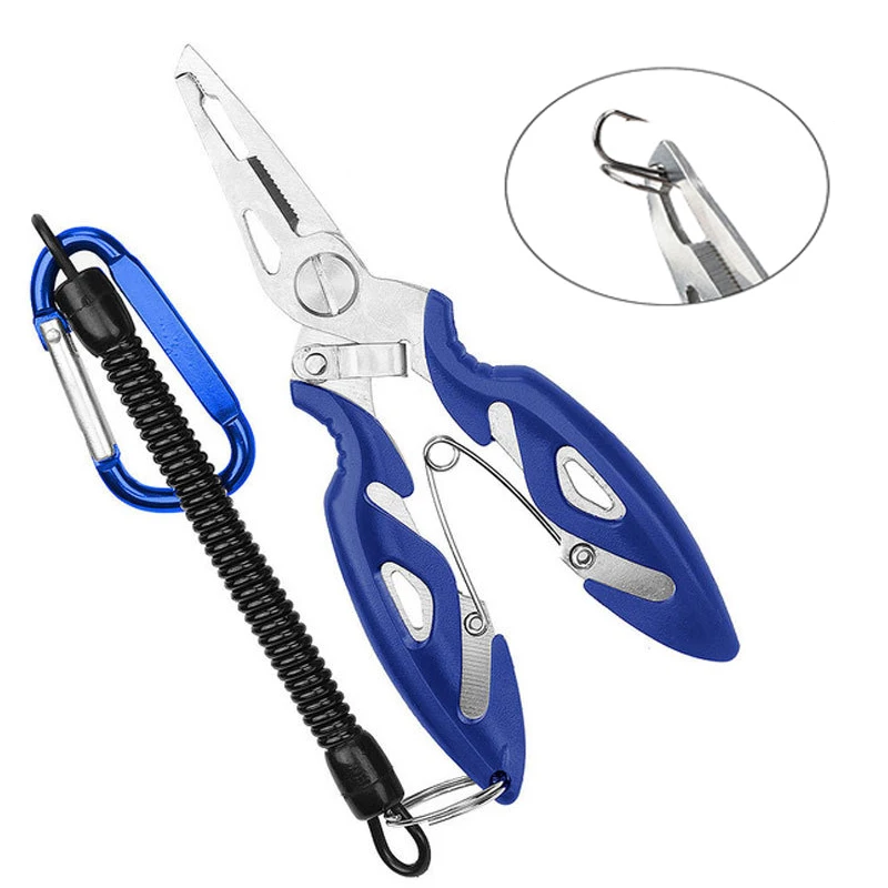Fishhook Pliers Stainless Steel Curved Mouth Small Cut Line QUGOU Pliers Lost Hand Ring Fishing Line Cut Special Hook Remover
Fishhook Pliers Stainless Steel Curved Mouth Small Cut Line QUGOU Pliers Lost Hand Ring Fishing Line Cut Special Hook Remover