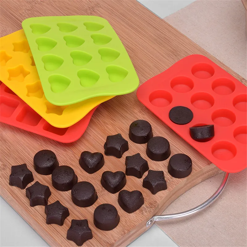 Heart-shaped ice tray Color food grade silicone ice tray Multi-shaped flexible ice-making mold box Chocolate mold Silicone Ice C
Heart-shaped ice tray Color food grade silicone ice tray Multi-shaped flexible ice-making mold box Chocolate mold Silicone Ice C