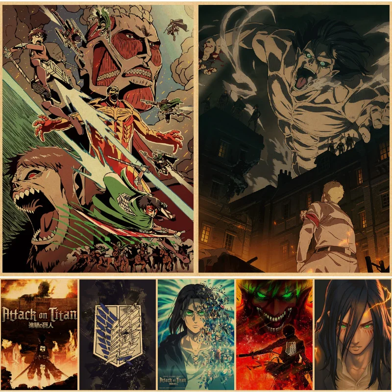 Постеры на стену «атака на Титанов» Эрена, аниме декор, настенные постеры, мусульманские картины
Постеры на стену «атака на Титанов» Эрена, аниме декор, настенные постеры, мусульманские картины