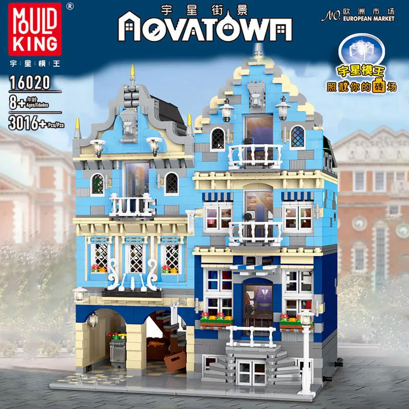 MOULD KING Creative Building Series European Market Model 3016PCS Compatible Assembly Building Blocks Kit Toys For kids Adults
MOULD KING Creative Building Series European Market Model 3016PCS Compatible Assembly Building Blocks Kit Toys For kids Adults
