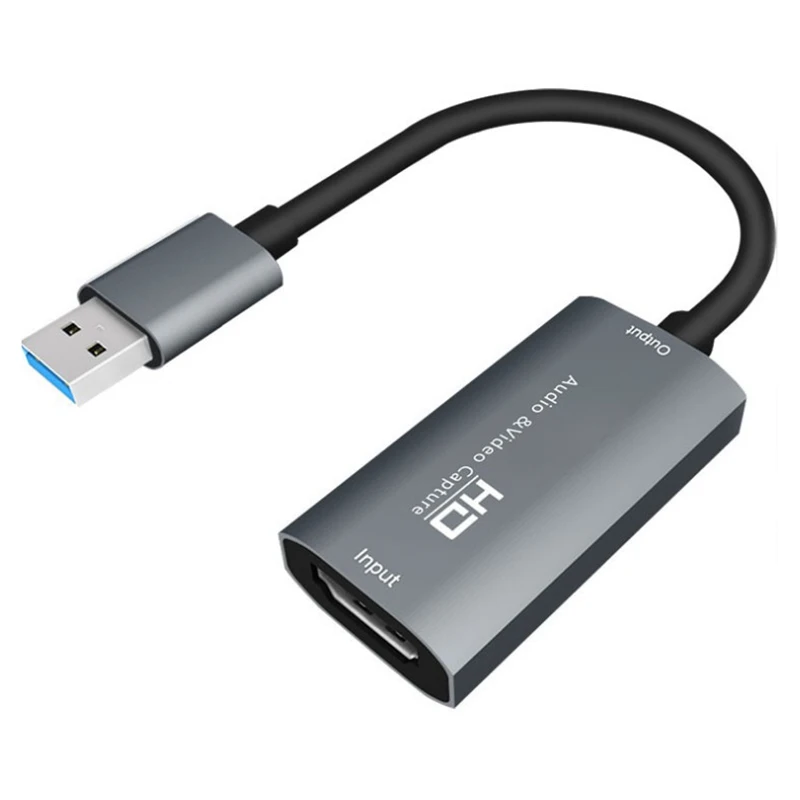 Портативная карта захвата аудио-и видеосъемки Hdmi на Usb 2,0 Hd 1080P Hdmi Запись видео в реальном времени для обучения игре
Портативная карта захвата аудио-и видеосъемки Hdmi на Usb 2,0 Hd 1080P Hdmi Запись видео в реальном времени для обучения игре