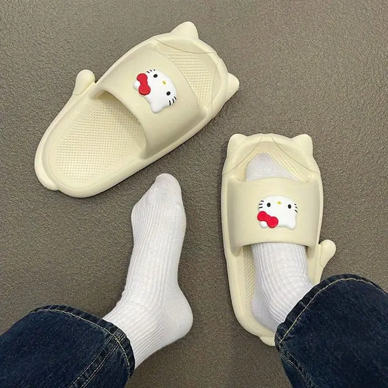 Милые тапочки Sanrio Мультяшные милые Hellokittys летние домашние креативные Нескользящие удобные туфли аниме милый подарок на день рождения
Милые тапочки Sanrio Мультяшные милые Hellokittys летние домашние креативные Нескользящие удобные туфли аниме милый подарок на день рождения
