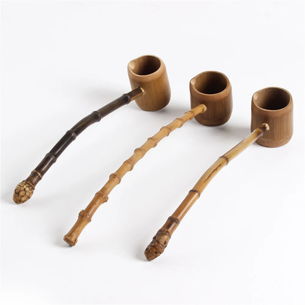 

Creative Retro Bamboo Tea Scoops Durable Exquisite Teaware Utensils Shower Gifts For Tea Ceremony Tea Room Make Tea Accessories