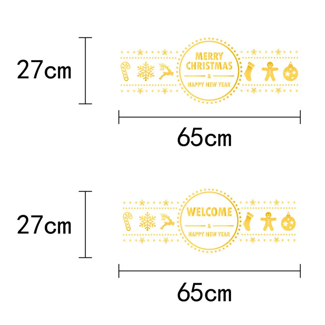 Xmas Decor Christmas Wall Stickers Wall Decals DIY For Shop Glass Decor Gold PVC Snowflakes Decals New Practical
Xmas Decor Christmas Wall Stickers Wall Decals DIY For Shop Glass Decor Gold PVC Snowflakes Decals New Practical