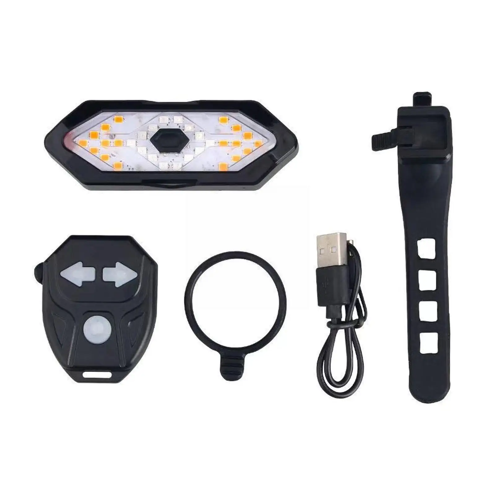 Bike Turn Signal Rear Bike Light LED Rechargeable USB Bike Bicycle Wireless Back Led Tail Light, Remote Lights Control L6L1
Bike Turn Signal Rear Bike Light LED Rechargeable USB Bike Bicycle Wireless Back Led Tail Light, Remote Lights Control L6L1