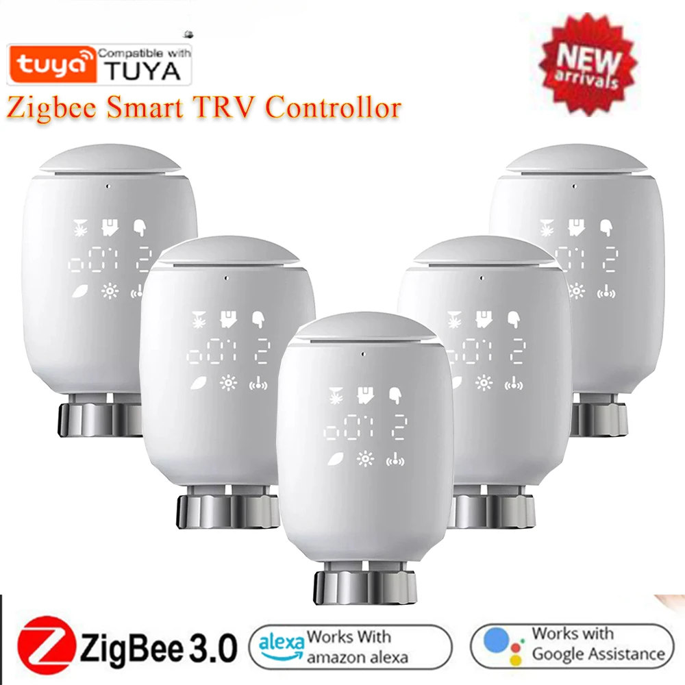 Умный термостат радиатора TUYA Zigbee TRV, термостат с дистанционным управлением через приложение, программируемый умный контроллер температуры
Умный термостат радиатора TUYA Zigbee TRV, термостат с дистанционным управлением через приложение, программируемый умный контроллер температуры