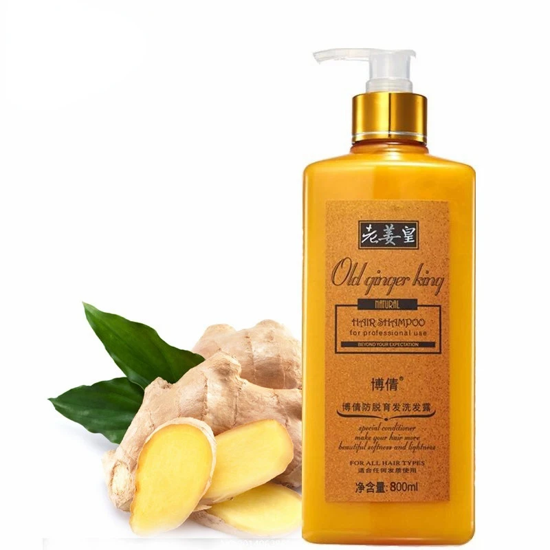 Professional Ginger Anti Hair Loss Shampoo Natural Hair Growth Fast Dense Thicker Hair Loss Product for Women Man 800ml
Professional Ginger Anti Hair Loss Shampoo Natural Hair Growth Fast Dense Thicker Hair Loss Product for Women Man 800ml