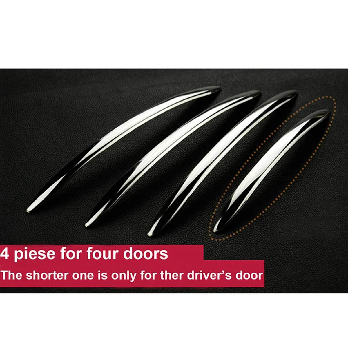 8Pcs Chrome Stainless Steel Exterior Door Handle Molding Trim Cover Outer Doors Handle Cover for BMW 5 Series F10 F18
8Pcs Chrome Stainless Steel Exterior Door Handle Molding Trim Cover Outer Doors Handle Cover for BMW 5 Series F10 F18