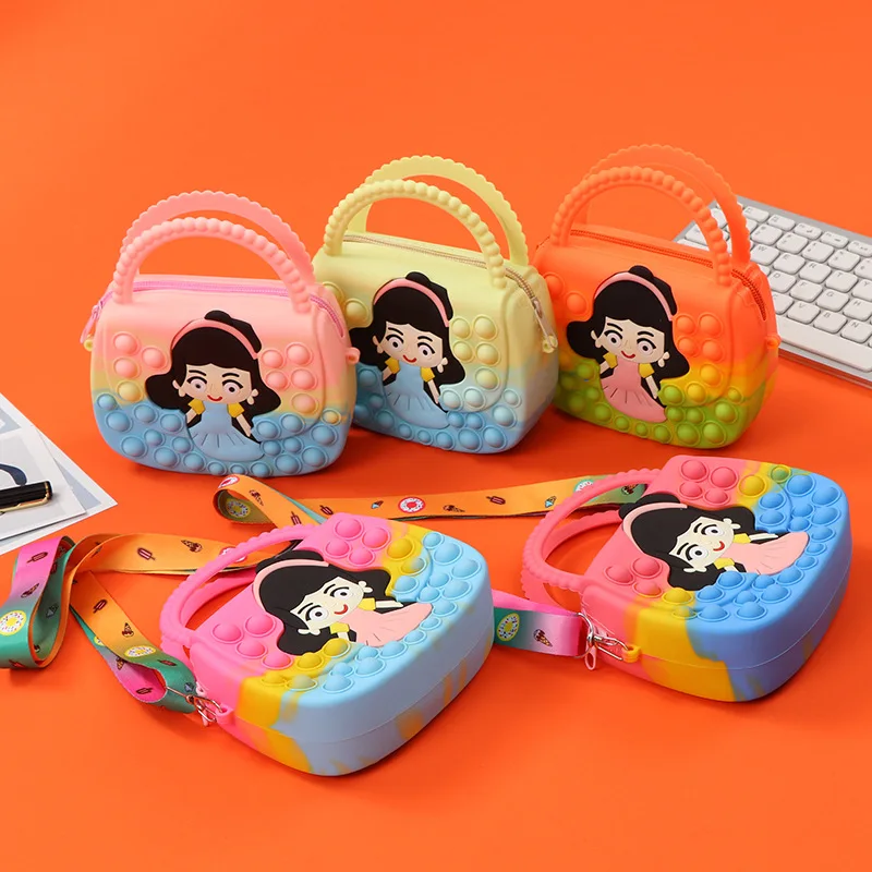 Disney Princess Handbag Kawaii Girl Sensory Fidget Toys Cover Shoulder Bag Antistress Push Bubble Stress Relief Squishy Kid Gift
Disney Princess Handbag Kawaii Girl Sensory Fidget Toys Cover Shoulder Bag Antistress Push Bubble Stress Relief Squishy Kid Gift