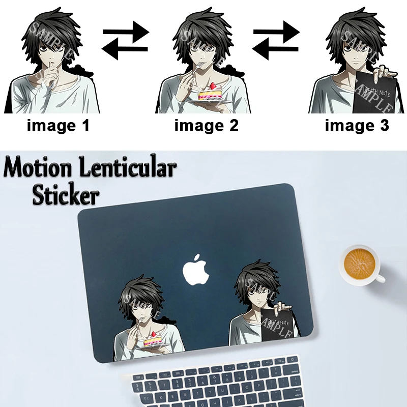 L·Lawliet Motion Laptop Sticker Anime Death Note Waterproof Decal for Suitcase,Car,Refrigerator,Wall,Etc Gift Toy Wall Decor
L·Lawliet Motion Laptop Sticker Anime Death Note Waterproof Decal for Suitcase,Car,Refrigerator,Wall,Etc Gift Toy Wall Decor